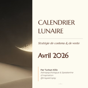 calendrier lunaire avril 2026